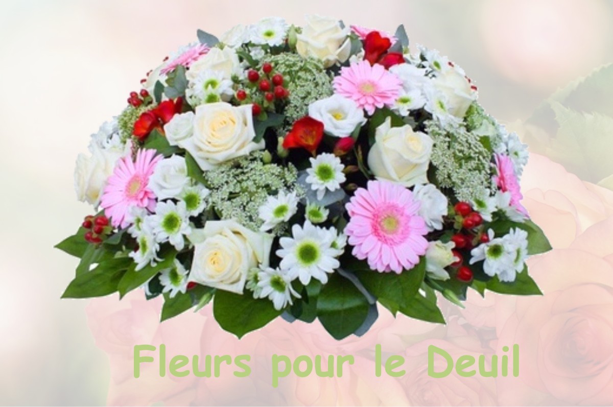 fleurs deuil JARRIE